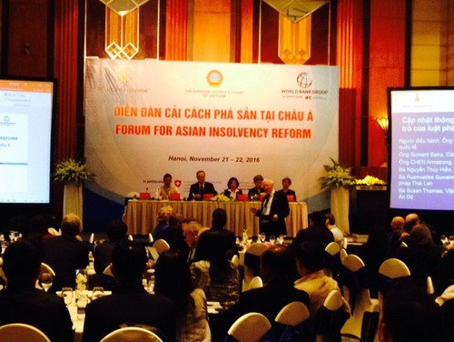 В Ханое прошел 10-й форум по реформе законодательства о банкротстве в Азии - ảnh 1